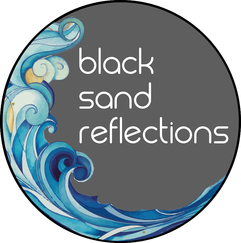 Black Sand Reflections - Logo